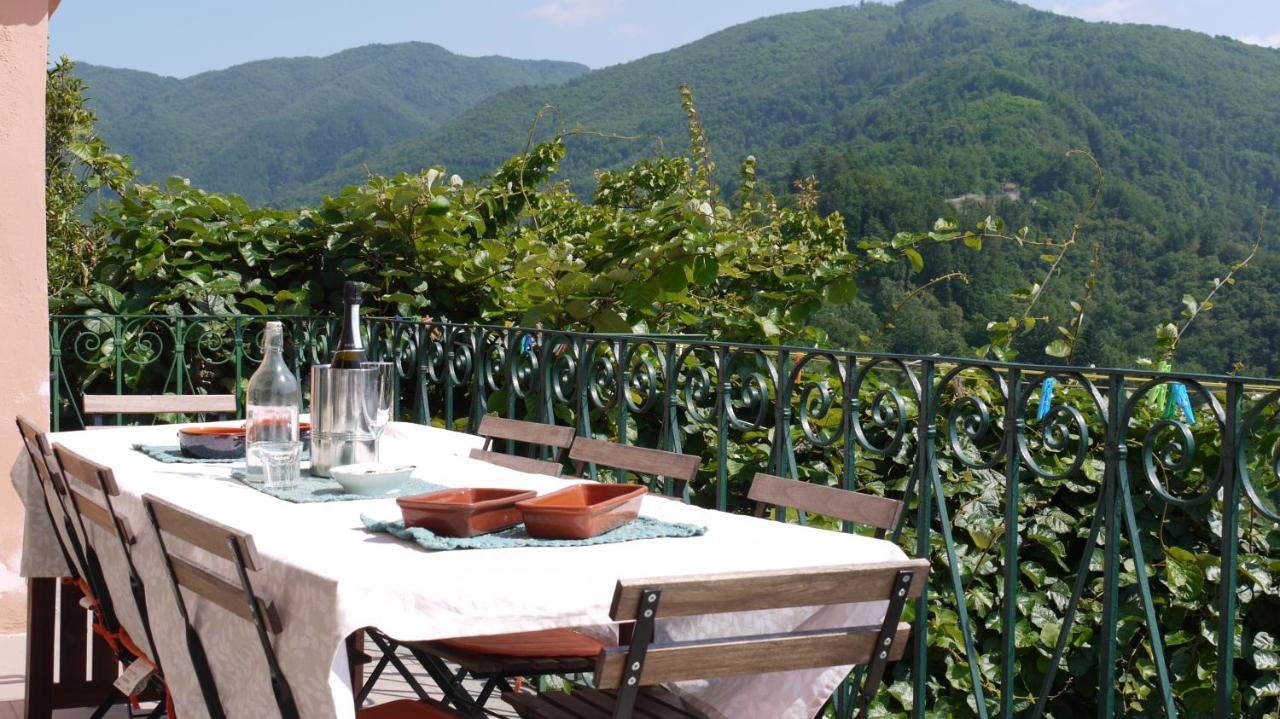 Piscina Con Vista Βίλα Bagni di Lucca Εξωτερικό φωτογραφία